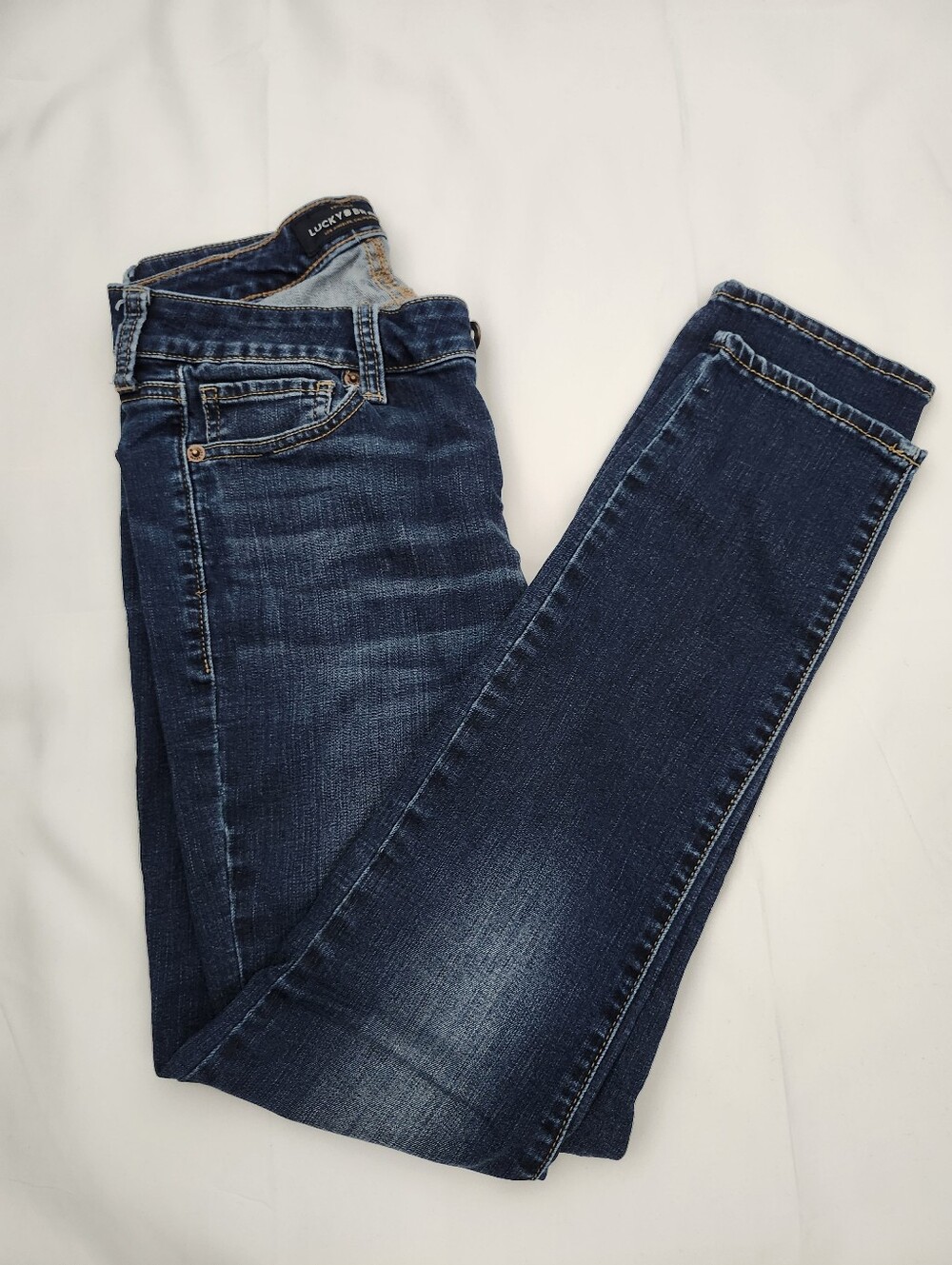 Lucky Brand Indigo Stretch Skinny Jeans